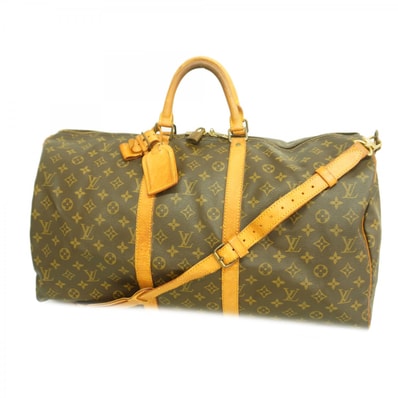 【6dd4642】ルイヴィトン ボストンバッグ モノグラム キーポルバンドリエール55 M41414 ブラウン【中古】メンズ レディース ユニセックス