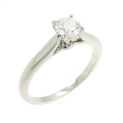 カルティエ 1895 ソリテール リング 0.34CT D VVS1 3EXT