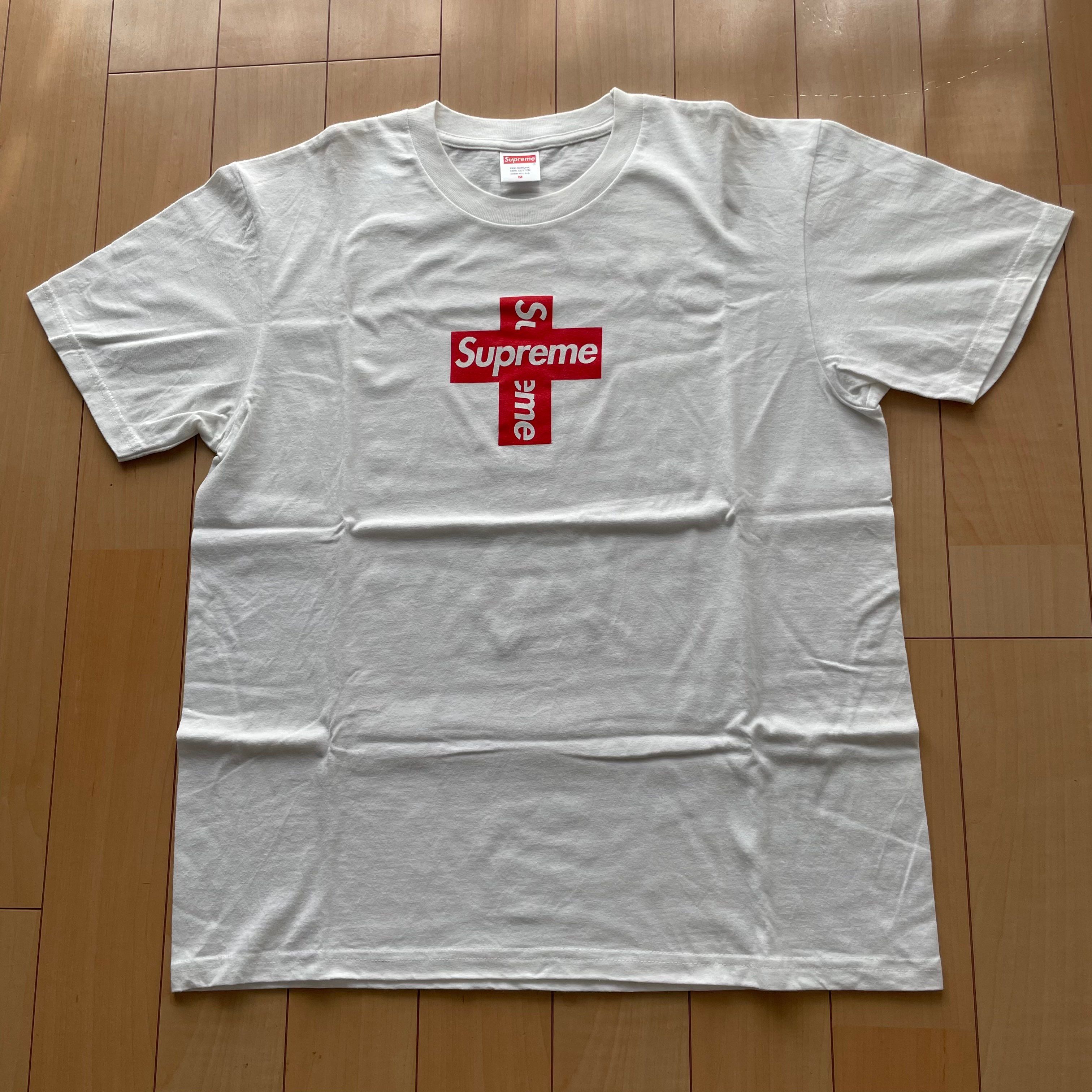Supreme Cross Box Logo Tee "White"