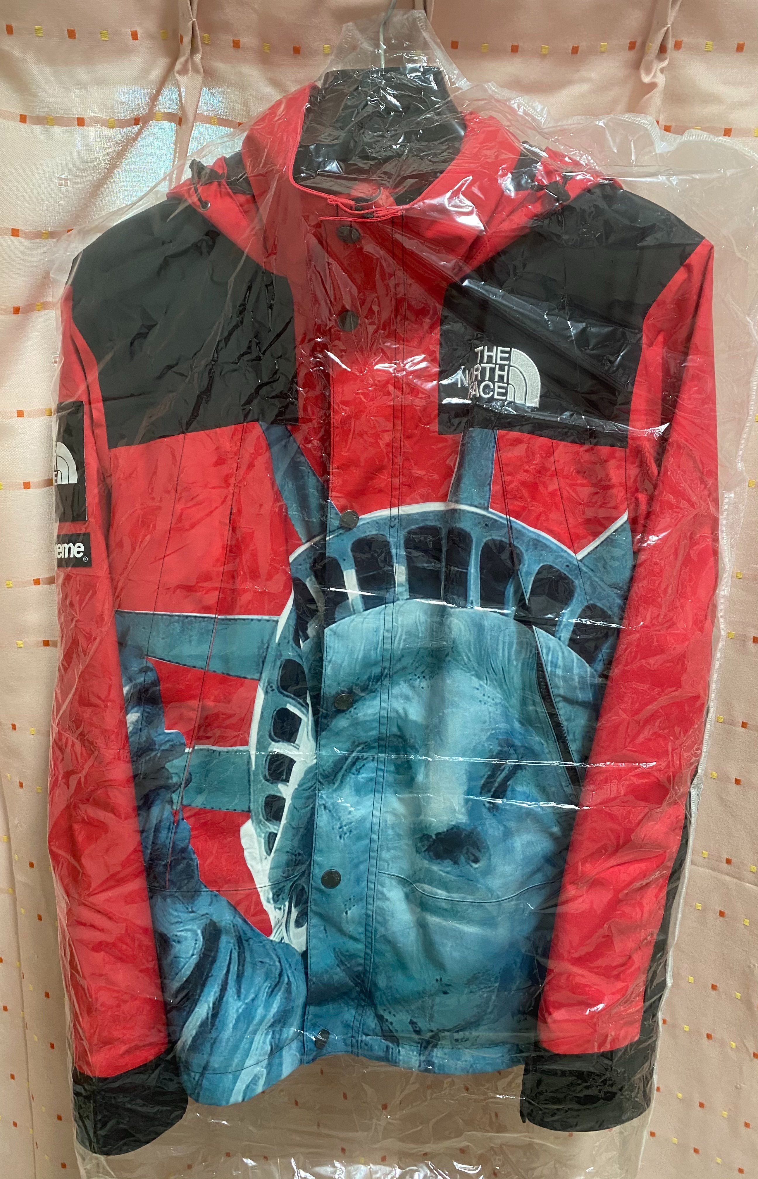 Supreme x The North Face Statue of Liberty Mountain Jacket "Red"