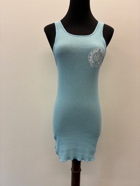Chrome Hearts Horseshoe Tank Top "Light Blue"