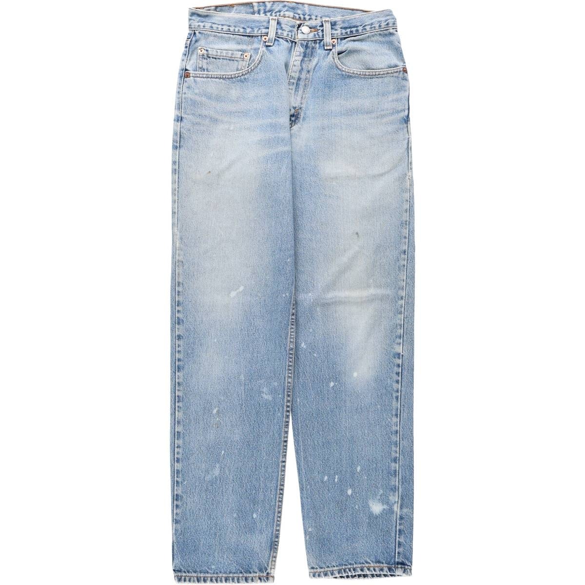 古着 90年代 リーバイス Levi's 550 RELAXED FIT テーパードデニムパンツ USA製 メンズw31相当 ヴィンテージ/eaa686226