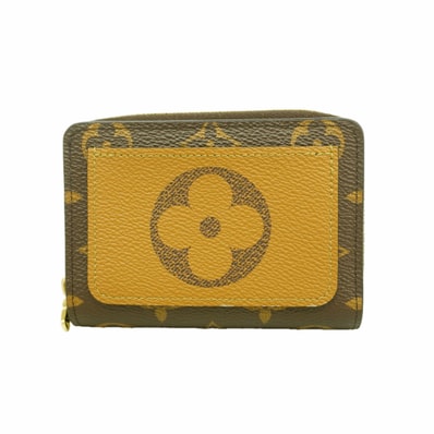 【6hb1127-k】ルイヴィトン 財布 モノグラム・ジャイアント リバース ポルトフォイユ ルー M81461 ブラウン【中古】メンズ レディース ユニセックス