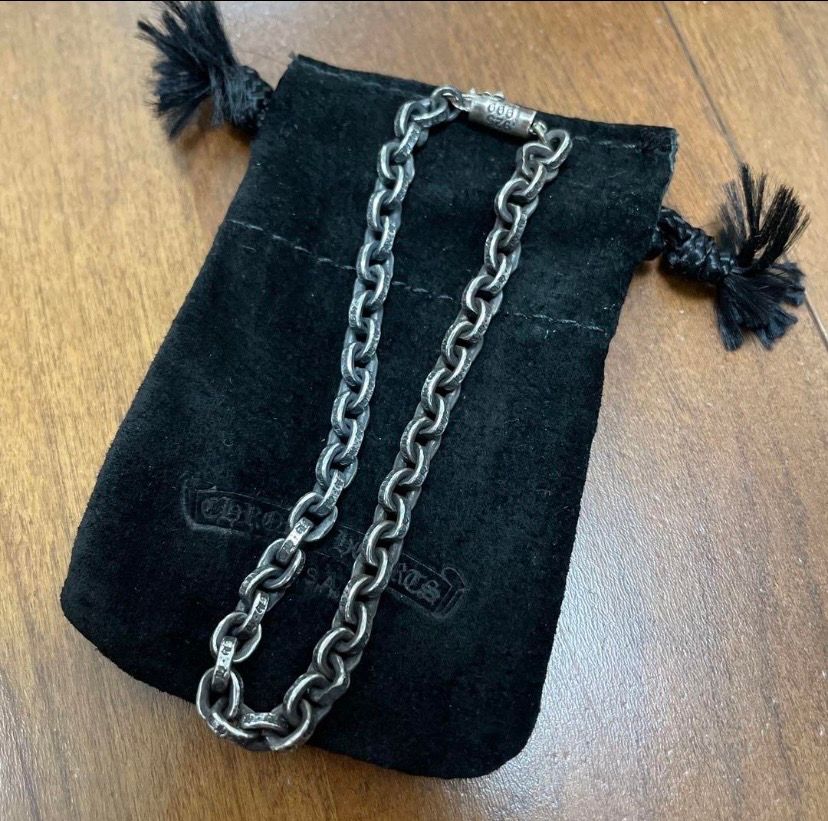 Chrome Hearts Paper Chain Bracelet "Silver"