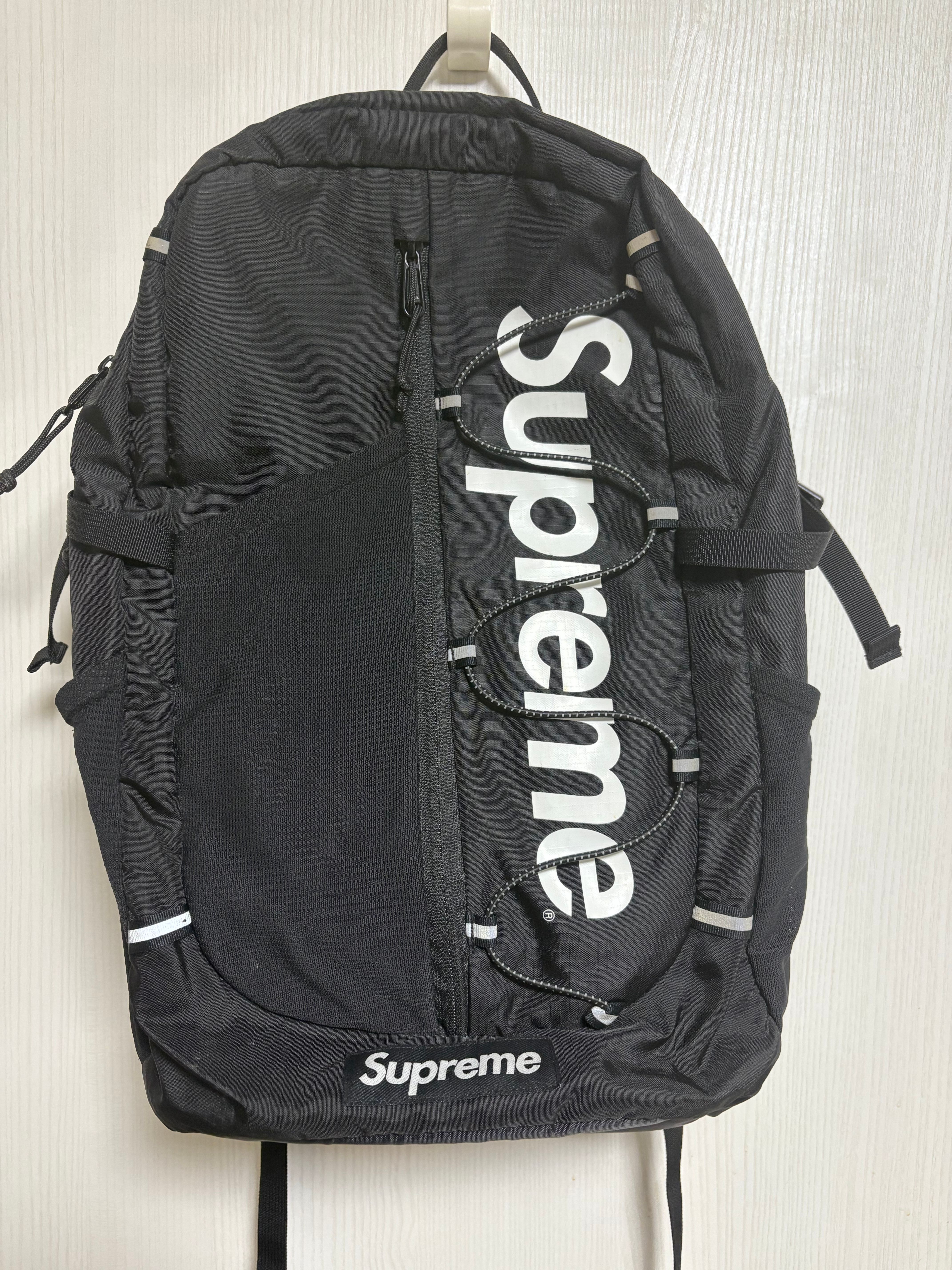 Supreme 2017SS Backpack "Black"