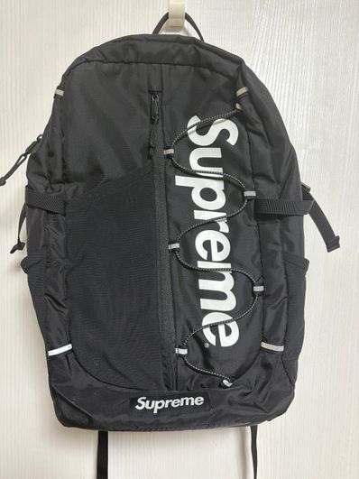 Supreme 2017SS Backpack "Black"
