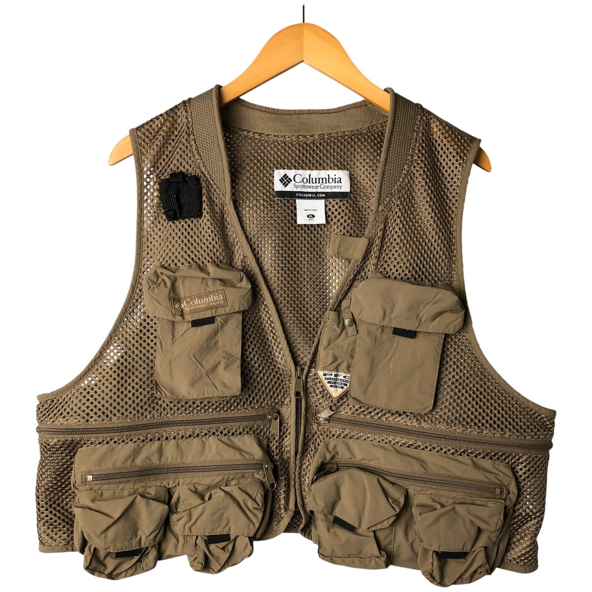 目立った傷や汚れなし】古着 00年代 コロンビア Columbia PFG メッシュ