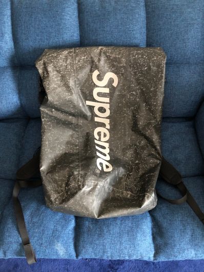 Supreme Waterproof Reflective Speckled Backpack "Black"