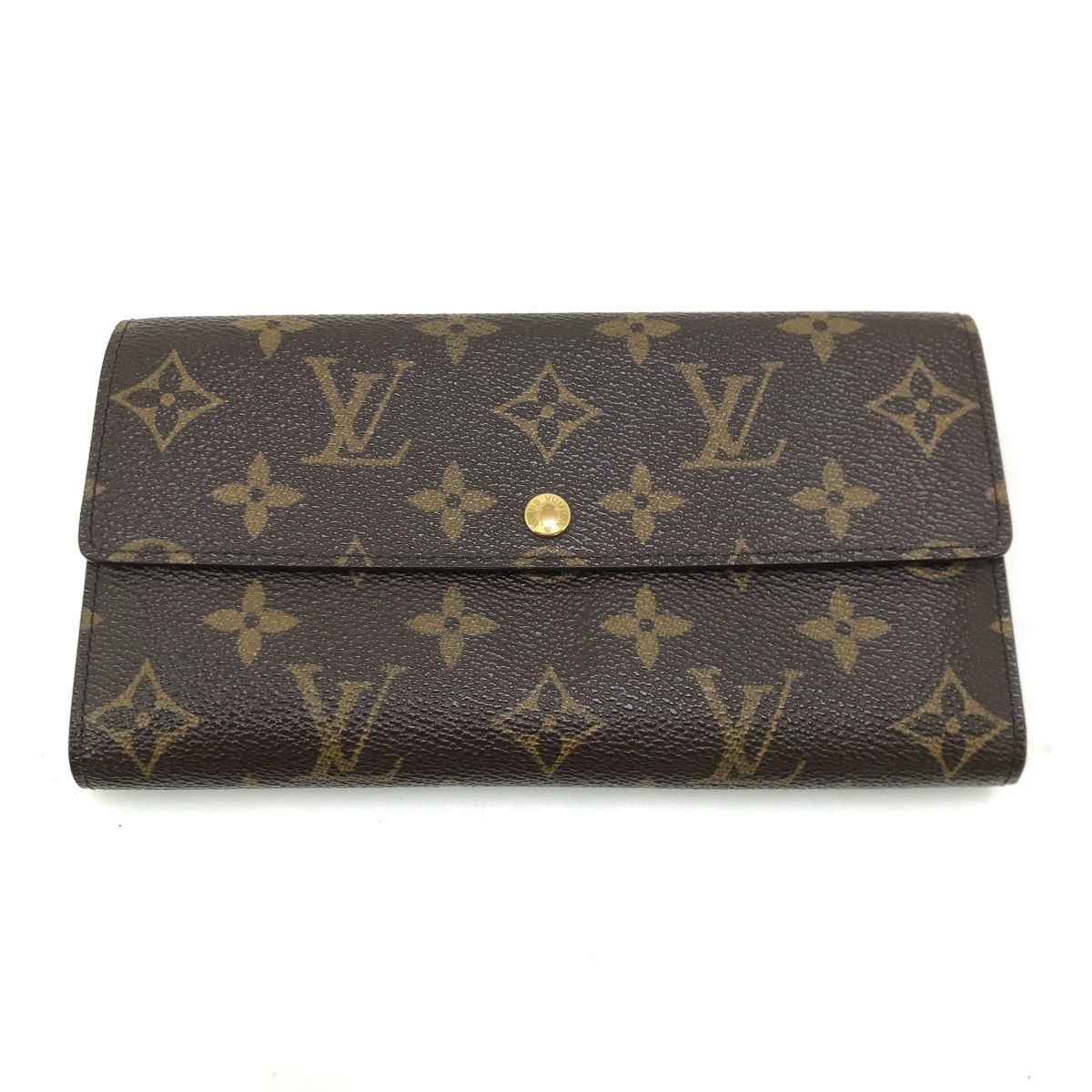 $$ LOUIS VUITTON ルイヴィトン 2つ折り長財布 モノグラム ポルトフォイユ・サラ M61734