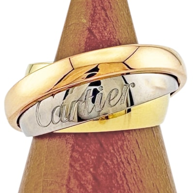 カルティエ トリニティ マストエッセンス リング 指輪 13号 18金 K18イエローゴールド レディース CARTIER 中古