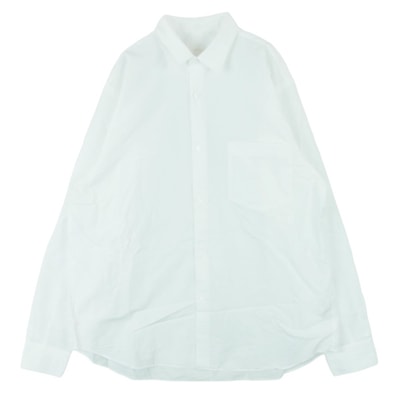 COMOLI コモリ 22AW W03-02001 長袖 コモリ シャツ コットン 日本製 ホワイト系 1【中古】