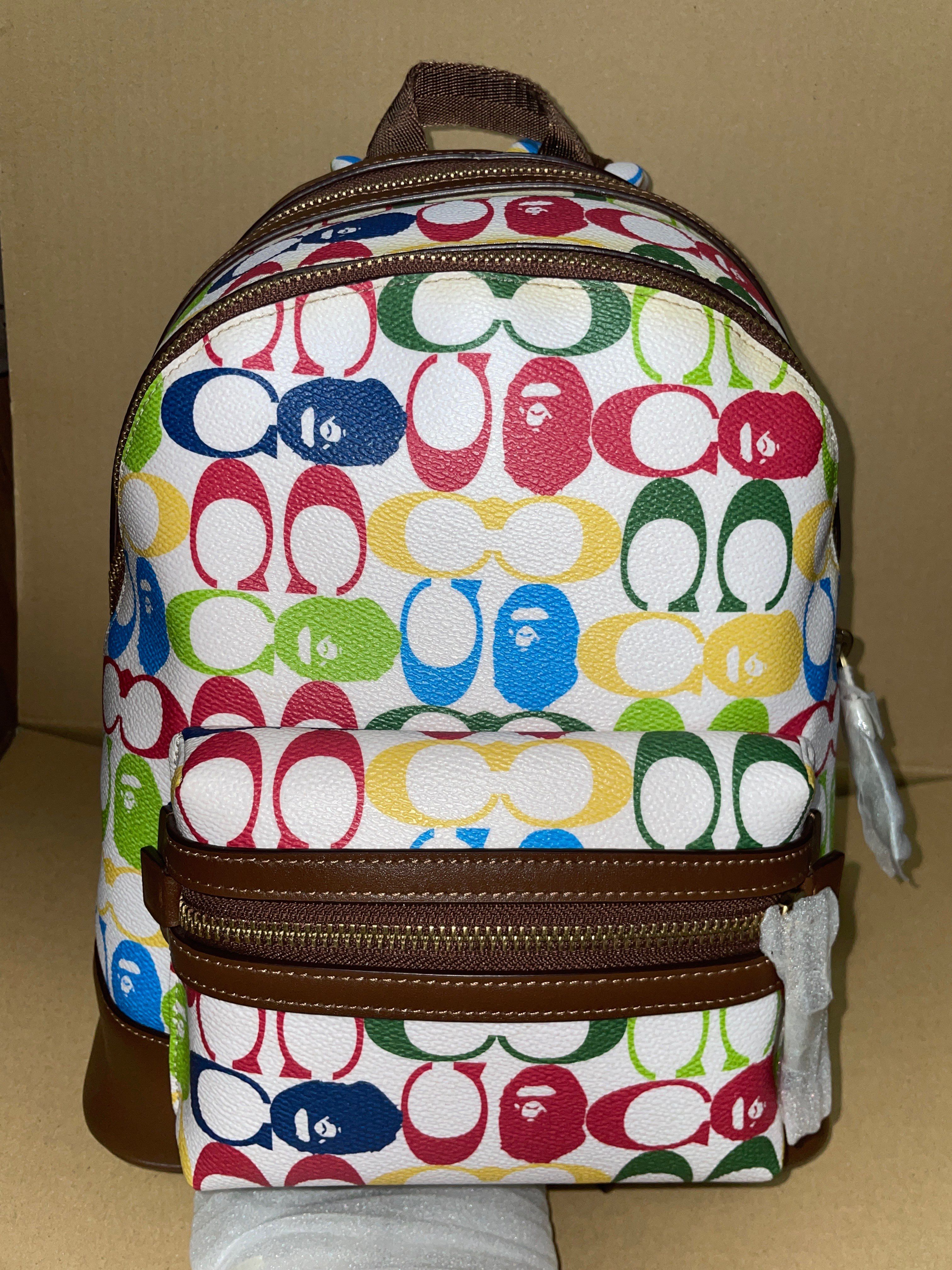 BAPE X COACH Academy Backpack "Multi"