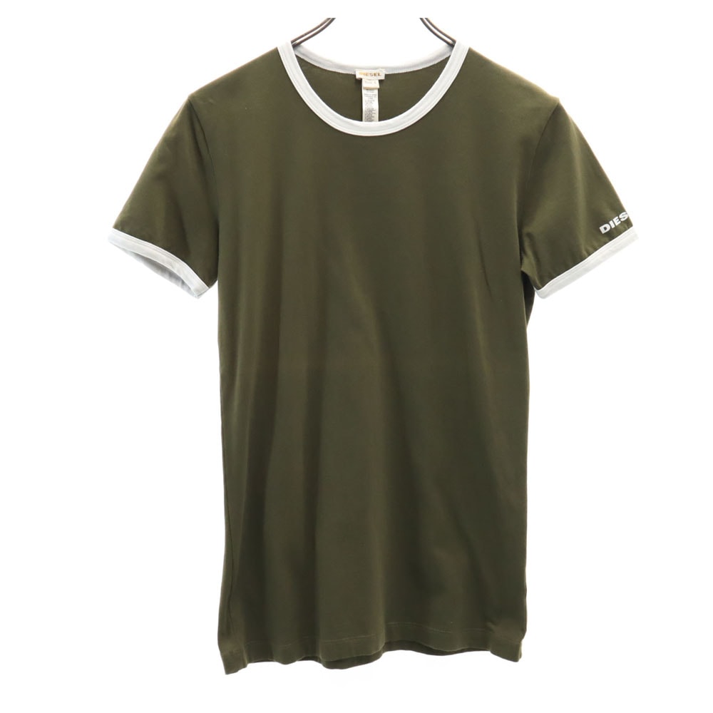 DIESEL ディーゼル 半袖 Tシャツ S カーキ