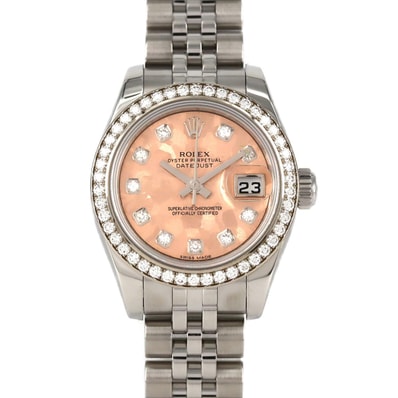 ロレックス デイトジャスト 179384G SSxWG 自動巻 ランダム番