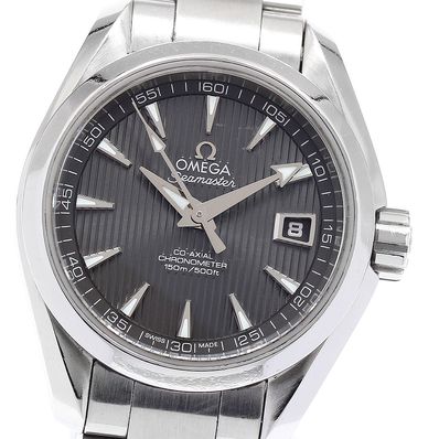 オメガ シーマスター アクアテラ レディース 【中古】