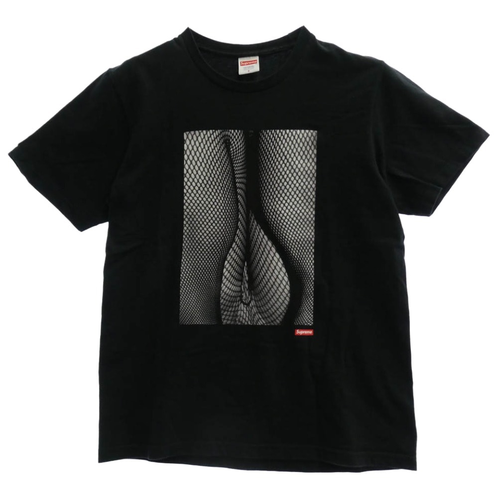Supreme シュプリーム Tシャツ 22SS DAIDO MORIYAMA TIGHTS TEE 森山大道 プリント クルーネック 半袖 Tシャツ ブラック系 S【中古】