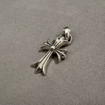 Chrome Hearts CH Cross Pendant Small / Plain Bail "Silver"