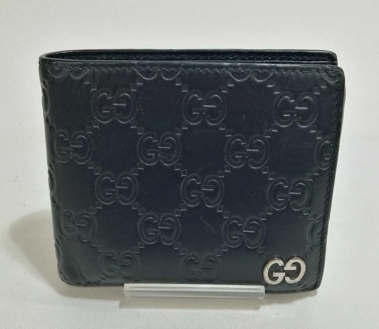 GUCCI Signature Coin Wallet "Black"