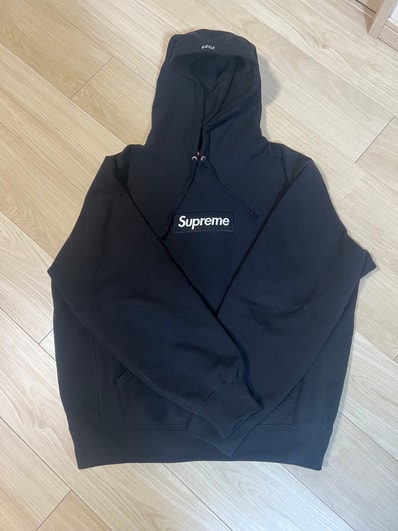 Supreme Box Logo Hooded Sweatshirt "Black" (23FW)