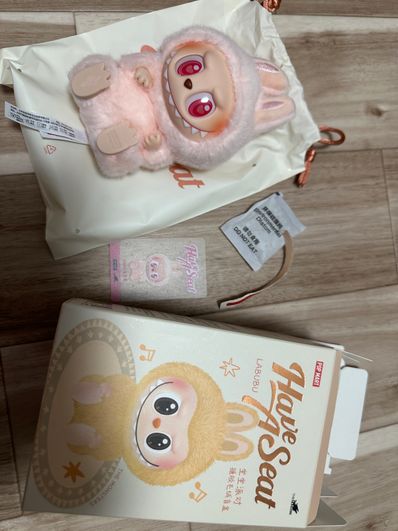 POP MART THE MONSTERS (LABUBU) Have a Seat Plush Series DADA