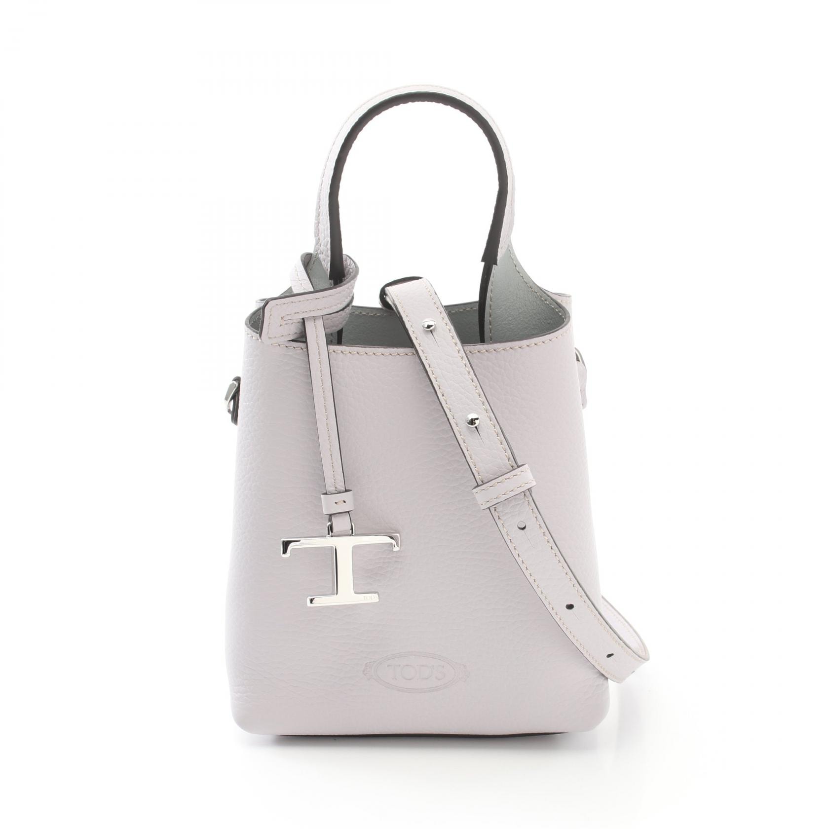 トッズ TOD'S マイクロ ハンドバッグ バッグ レザー レディース パープル系 XBWAPAT9000QRI2L63 【新品】