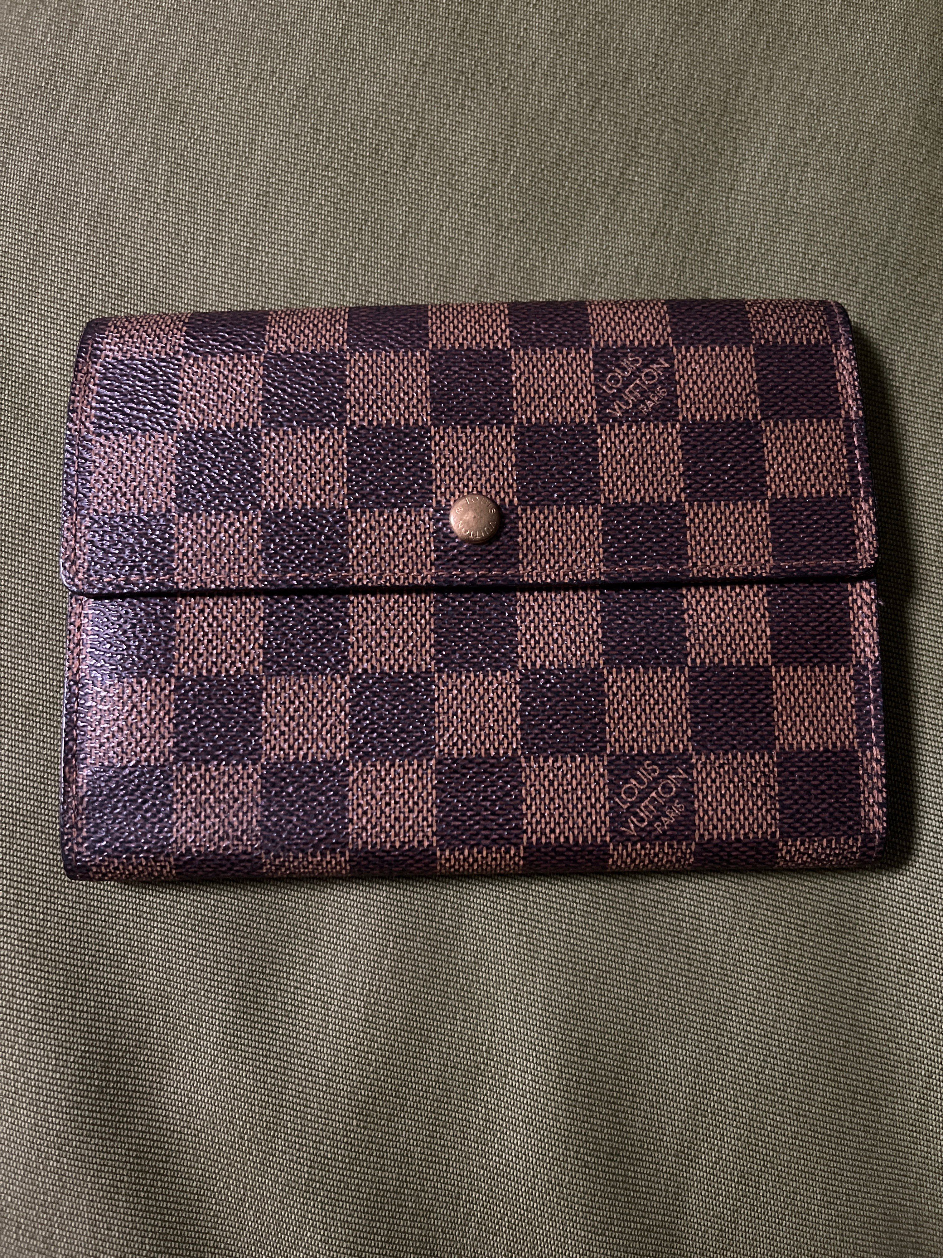 Louis Vuitton Damier Porte Tresor Etui Papier
