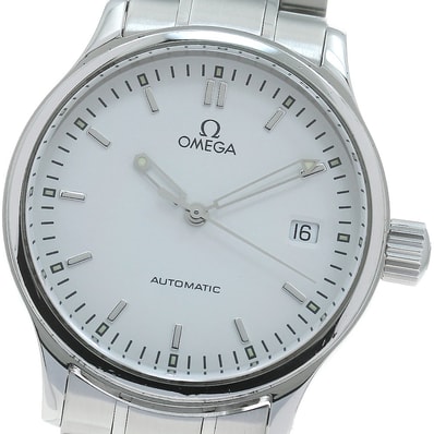 ☆良品 ★保 オメガ クラシック デイト 5203.20 メンズ 【中古】