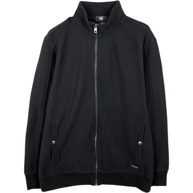 古着 90~00年代 カルバンクライン Calvin klein フルジップスウェットシャツ トレーナー メンズM相当/eaa614322