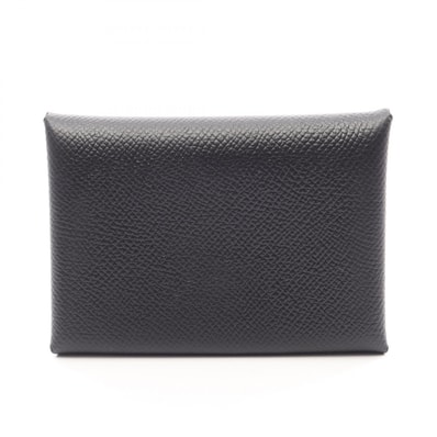 エルメス HERMES カルヴィデュオ コインケース 財布 ヴォーエプソン ヴォーエプソン W刻印(2024年製造) レディース ブラック系 【中古】