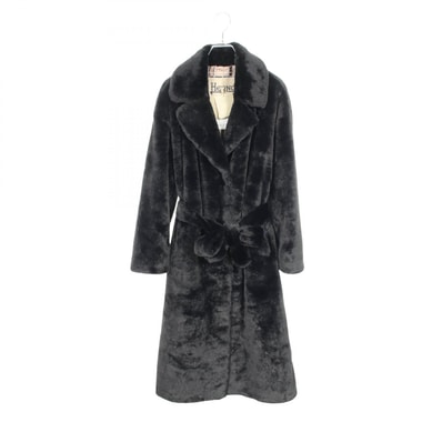 ヘルノ Herno エコファー 衣料品 アウター ポリエステル レディース ブラック系 【中古】