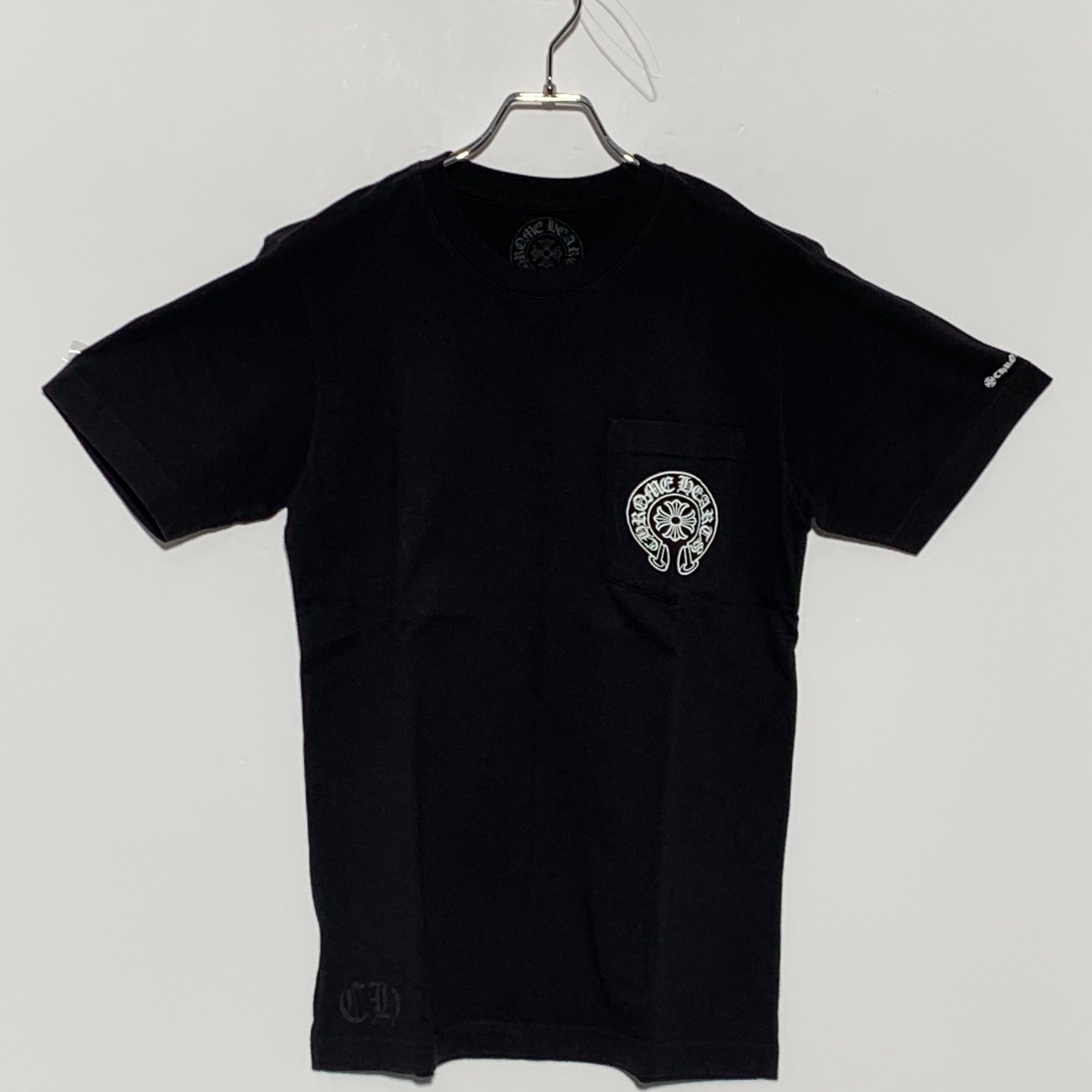 Chrome Hearts Horse Shoe Logo Pocket T-Shirt "Black"