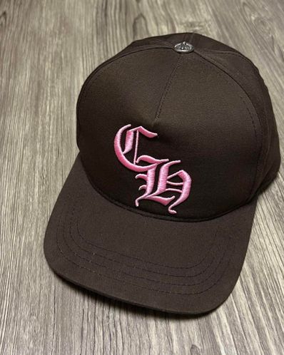Chrome Hearts Baseball Cap 5 Panel CH "Brown/Pink"