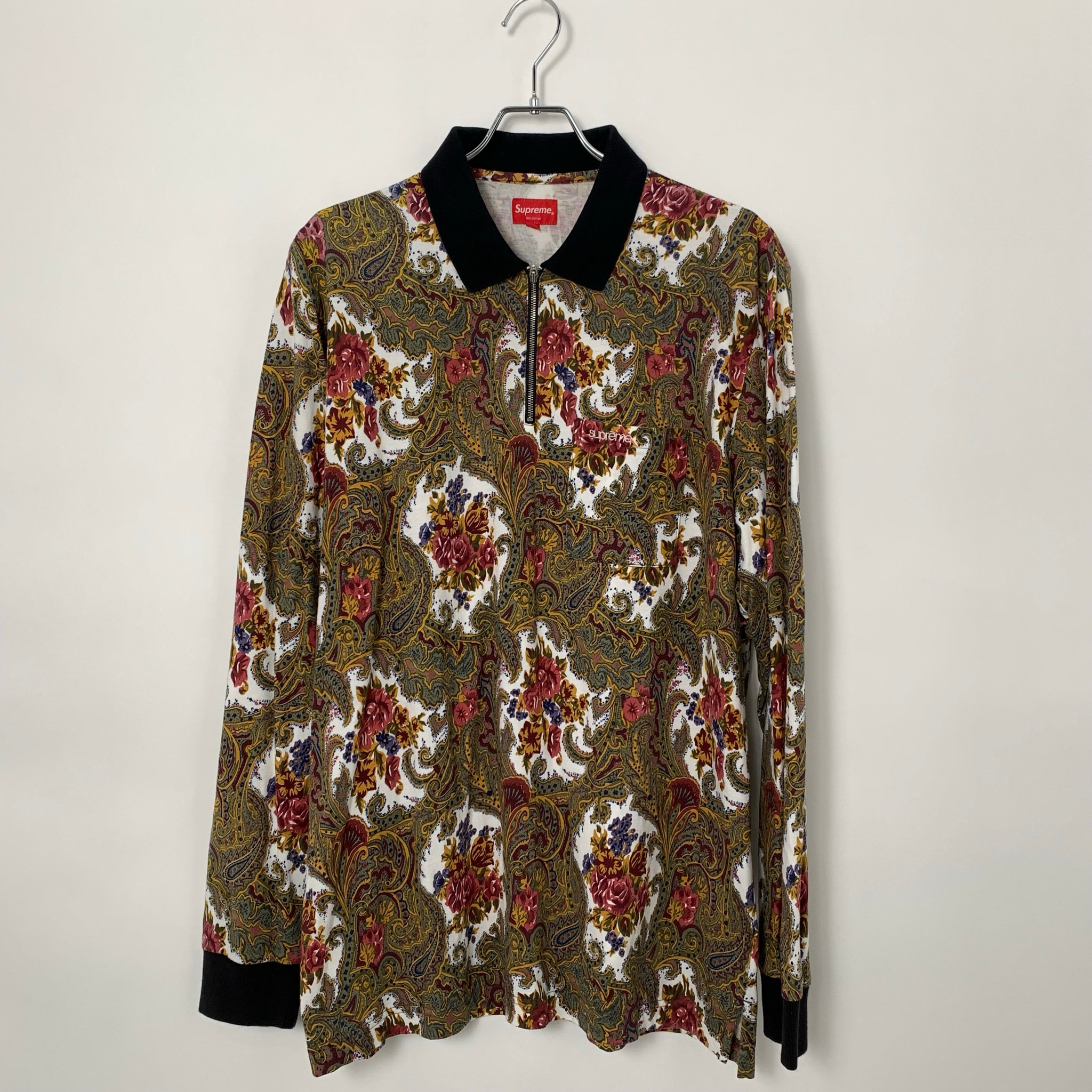 Supreme Paisley L/S Polo Multi