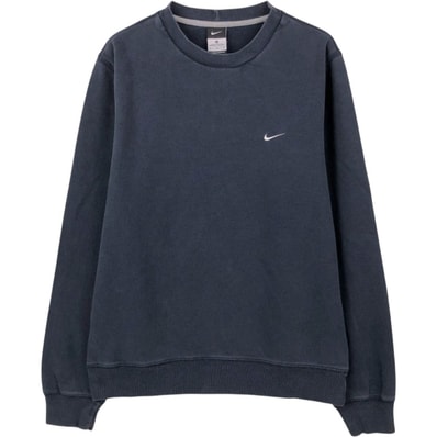 古着 ナイキ NIKE ワンポイントロゴスウェットシャツ トレーナー メンズM相当/eaa676314
