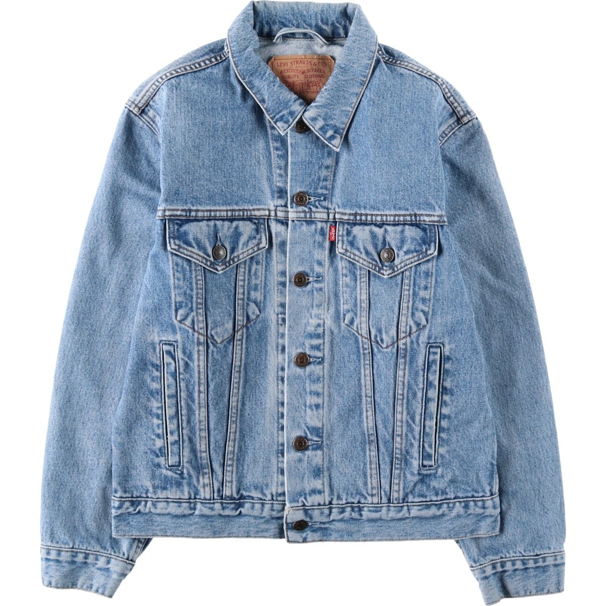 古着 リーバイス Levi's ユーロモデル デニムジャケット Gジャン メンズS相当/eaa634659