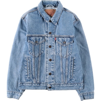 古着 リーバイス Levi's ユーロモデル デニムジャケット Gジャン メンズS相当/eaa634659