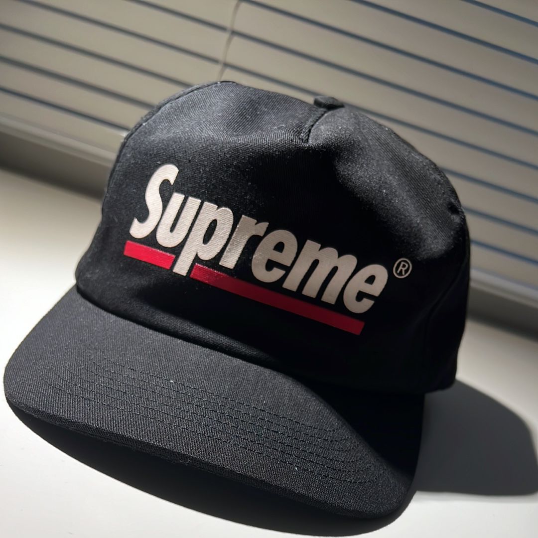 Supreme Underline 5-Panel "Black"