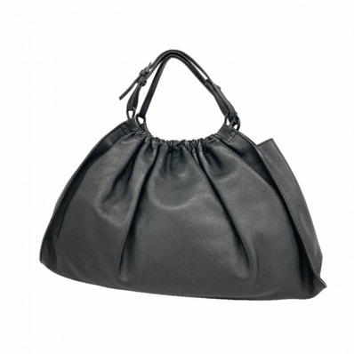 【6gd3826】グッチ ハンドバッグ 001 4335 レザー ブラック シルバー金具【中古】レディース