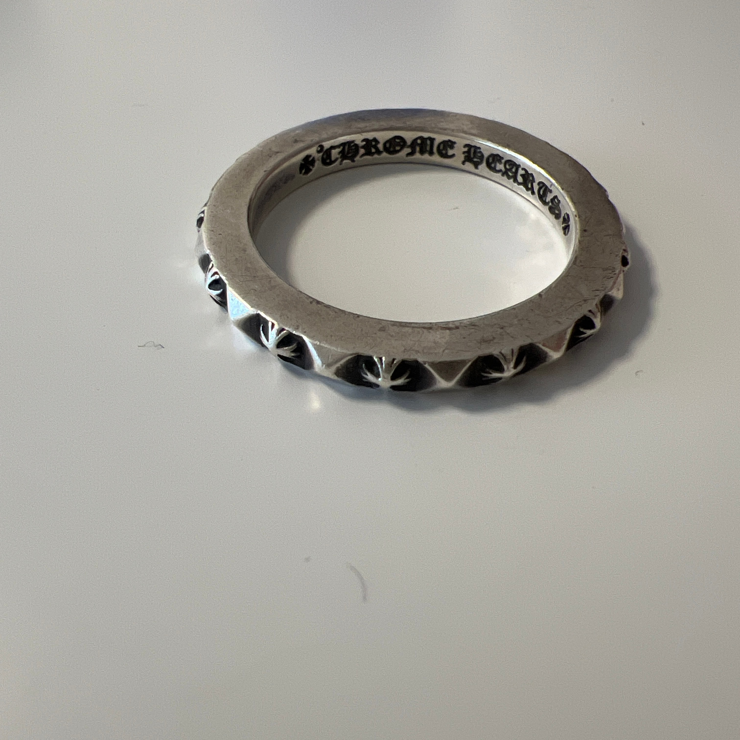 Chrome Hearts True Fucking Punk Ring / Plus Punk "Silver"