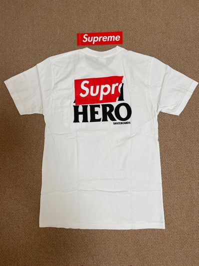 Supreme ANTIHERO Logo Pocket Tee "White"
