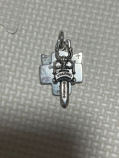 Chrome Hearts 3 Trinket Pendant "Silver"