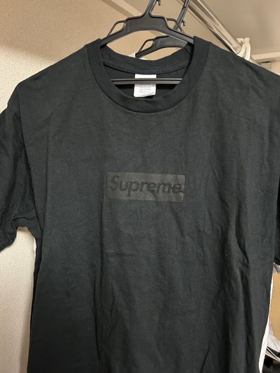 Supreme Tonal Box Logo Tee "Black"