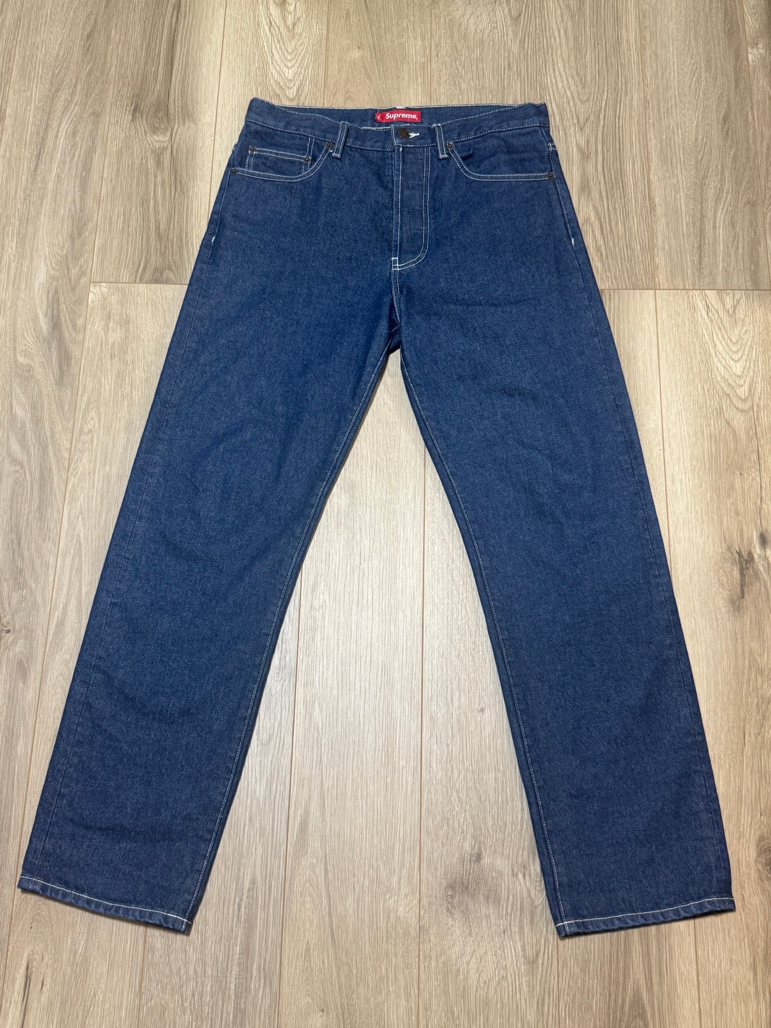 Supreme Regular Jean カラー Rinsed Blue サイズ30