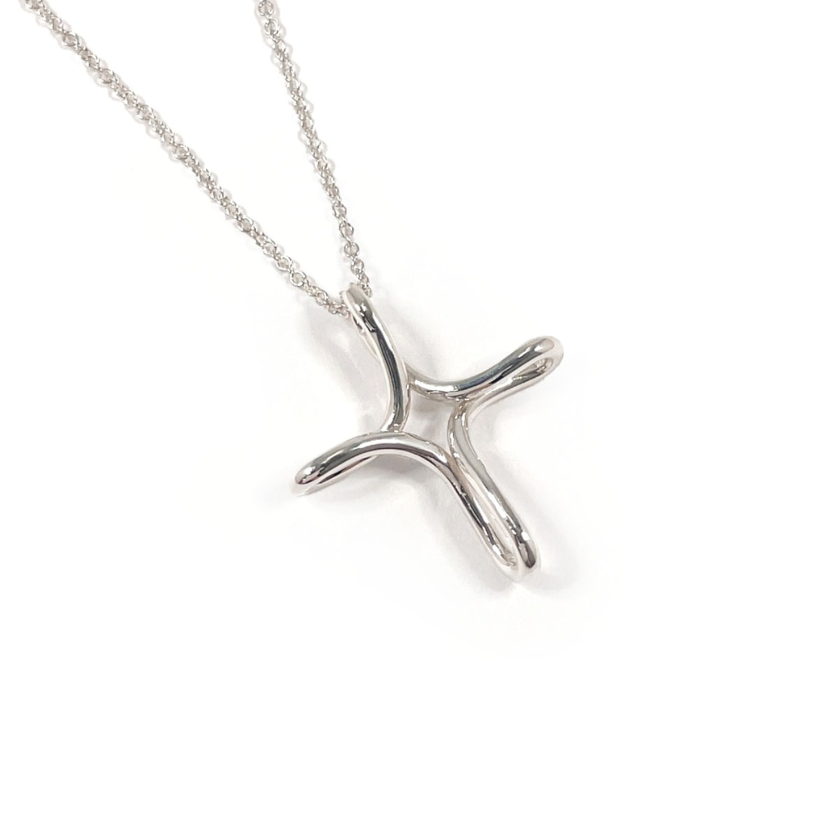 ティファニー ネックレス インフィニティ クロス エルサペレッティ