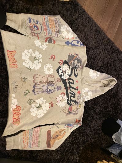 SAINT Mxxxxxx 22SS HOODIE GRAFFITTI "Grey"