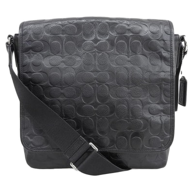 コーチ シグネチャー ショルダーバッグ レディース ブラック F71172