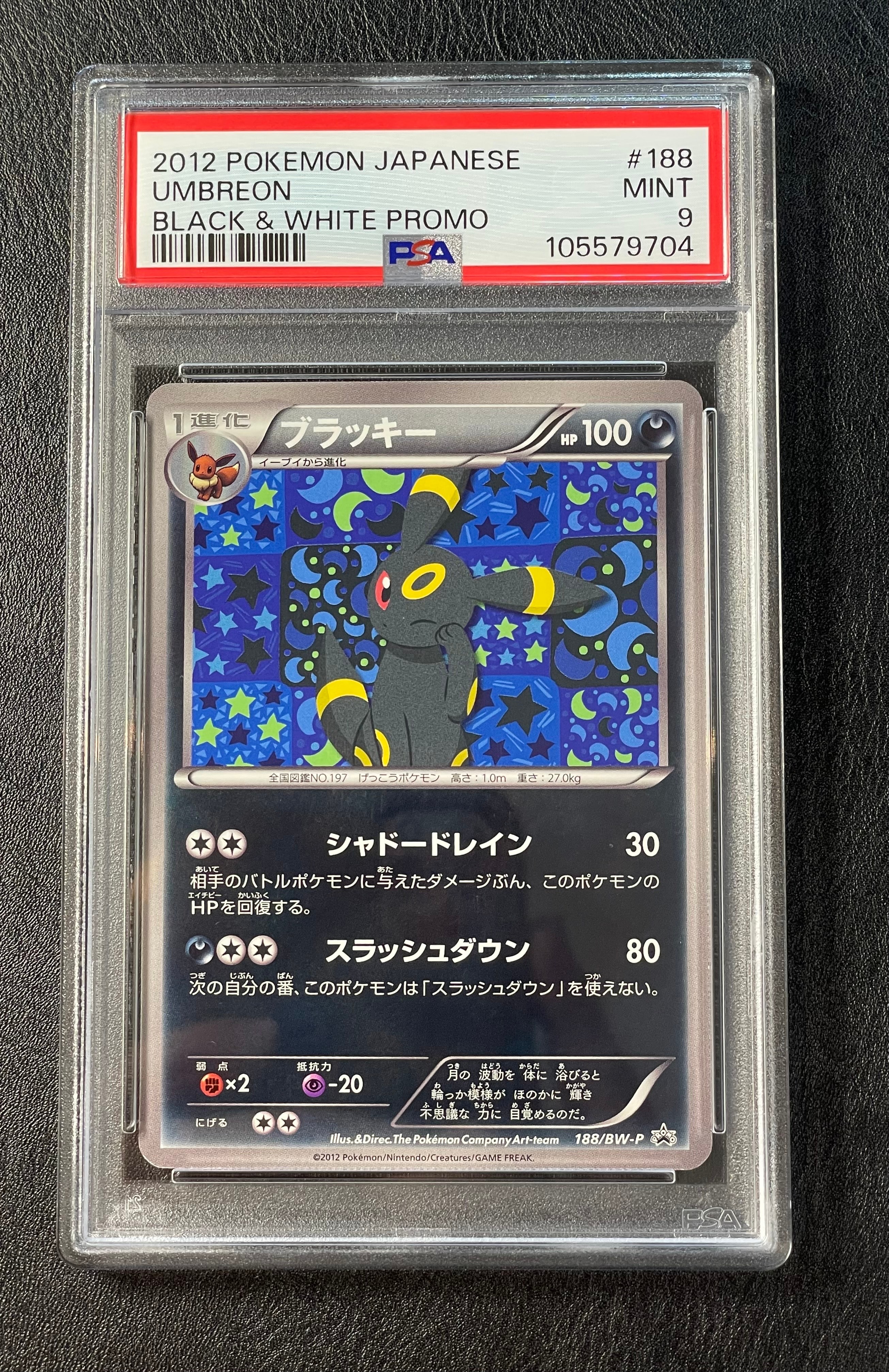 ブラッキー P [BW-P 188/BW-P](プロモーションカード「コレクションファイル イーブイコレクション スペシャルカード」)