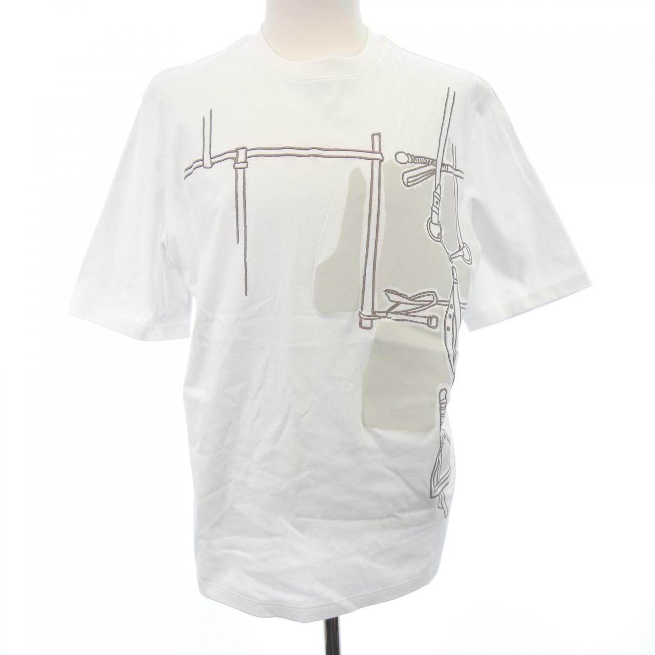 エルメス HERMES アルネ アン グアッシュ3D HARNAIS EN GOUACHE 3D 467930HA Tシャツ