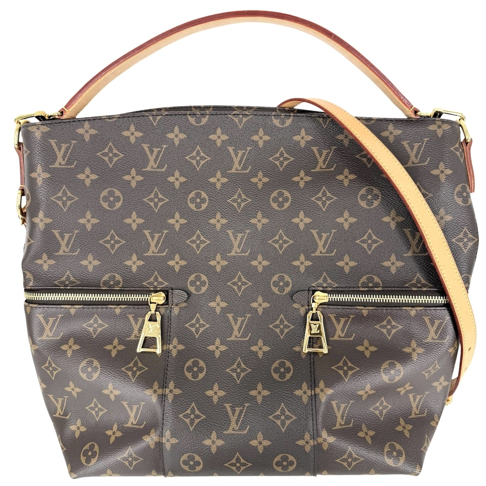 LOUIS VUITTON ルイヴィトン 2WAY メリー ハンドバッグ ショルダーバッグ 肩掛け 斜め掛け M41544 モノグラムキャンバス    ブラウン 茶 ゴールド金具 レディース【中古品】