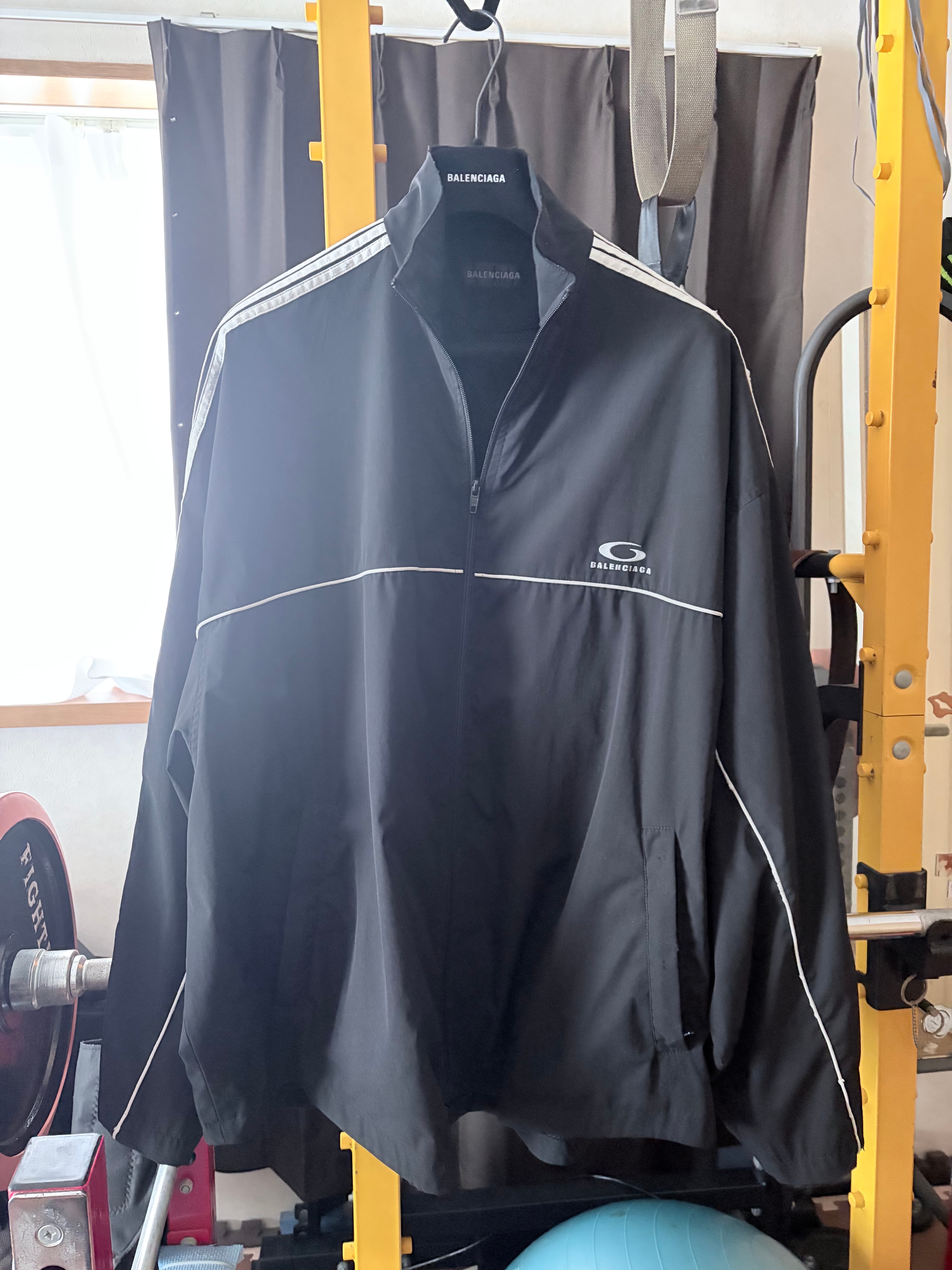 BALENCIAGA Large Tracksuit Jacket "Black"